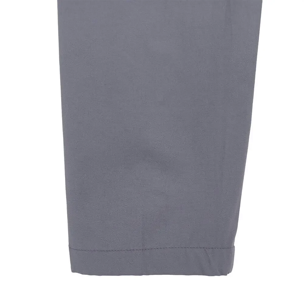 Michael Kors Mens Classic Fit Dress Pants 36x31 Slate Grey Solid Stretch Cotton